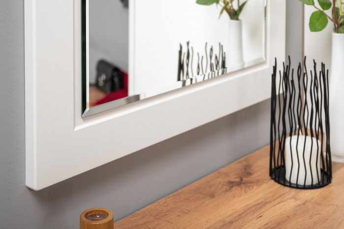 Остин Прихожая 55, белый шагрень/дуб крафт золотой