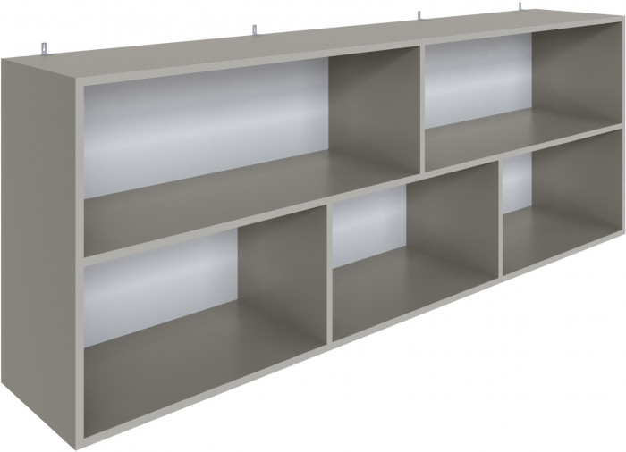 Полка навесная (открытая) Мадрид ПНО-2 (1,8) кашемир