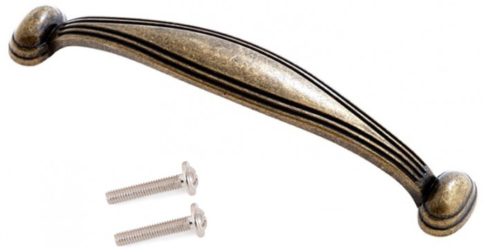 Лидер-8 Модуль Тумба МД 3.16, цвет белый шагрень/крафт золото, ШхГхВ 40х50х75 см., универсальная сборка (три выдвижных ящика)