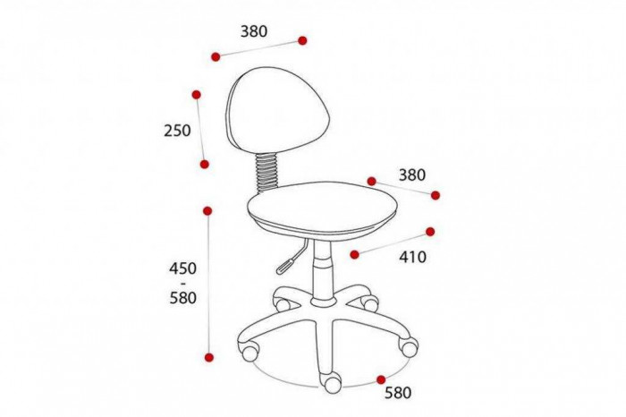 Кресло Стар белый/B 27