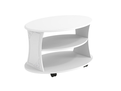 Стол журнальный Италия ИТ-14 белое дерево