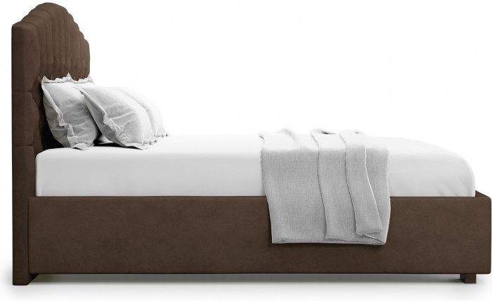 Кровать Lugano 140 с подъемным механизмом, Velutto 23