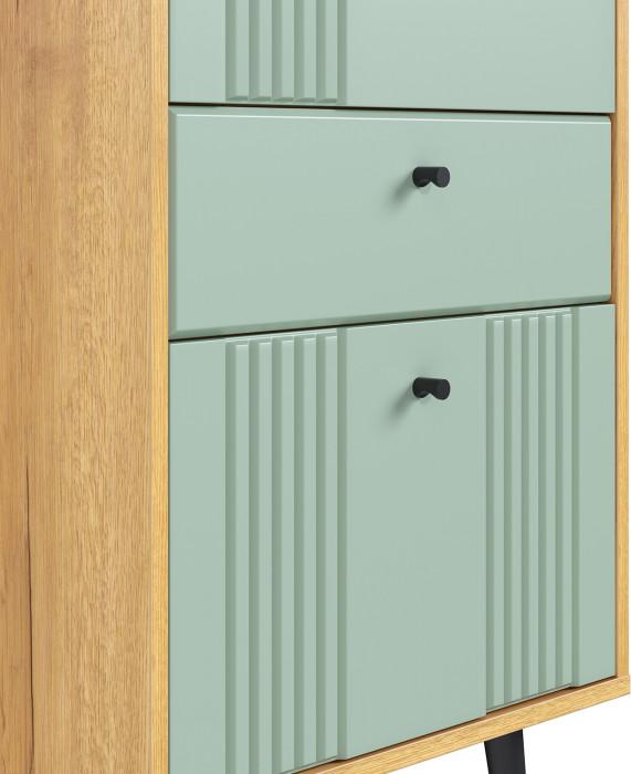 Шкаф-пенал Вега Саксония