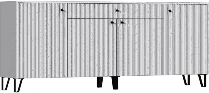 Оливия Комод (Графит, Графит Софт)