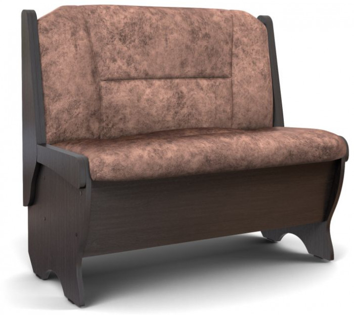 Скамья Лотос 950 венге/коньяк