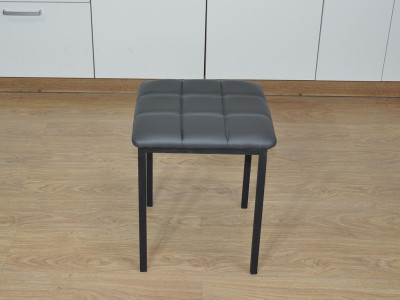 Табурет ТЕКС / черный/графит