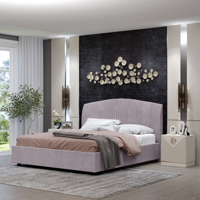 Кровать-12М с подъёмным основанием 1800 лаванда