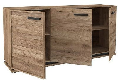 Тумба универсальная закрытая Nature 5, дуб табачный