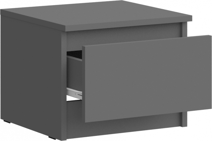 Челси Тумбы прикроватные 2 шт. (Белый глянец, Белый)