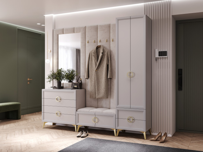 Прихожая "Эстетика" ПР-01 Кашемир