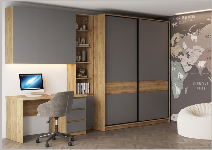 БОСТОН ШК-005 Шкаф-купе ЛДСП