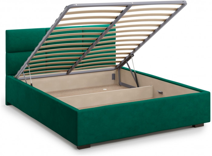 Кровать Bolsena 180 с подъемным механизмом, Velutto 33