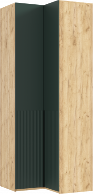 Модульная спальня Марвэл, Дуб крафт/Браш мени грин