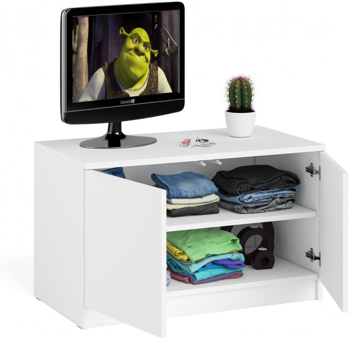 Мори Тумба/антресоль МА900.1, цвет белый, ШхГхВ 90,4х50,4х54,6 см., подходит для шкафа МШ900.1