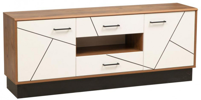 Тумба под ТВ Гамма 54.04 Таксония/Белый