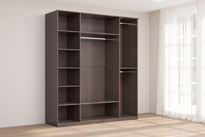 Кэт-4 Шкаф 4 створки, венге