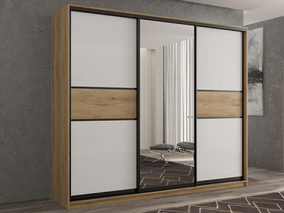 Шкаф-купе Кааппи 10 Эвок Прибрежный 210х45х230 см