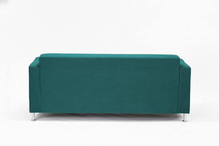 Диван прямой Томи, 200х78х75 см, велюр, зеленый