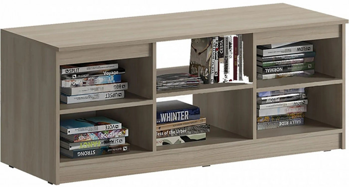 Модульная гостиная Челси сонома/белый глянец (Дуб Сонома, Белый глянец)