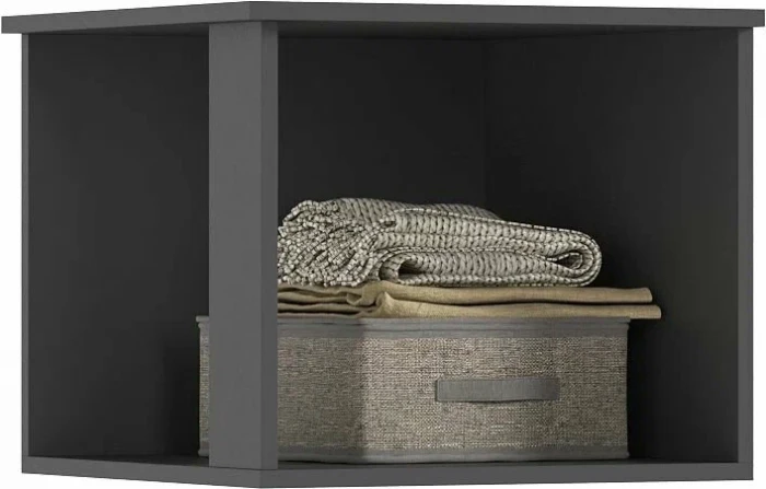 Норд Композиция Шкафов (прямые + угловые), Графит/графит