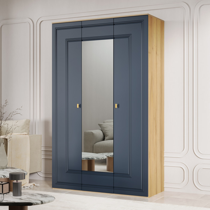 Шкаф 3-х дверный Вега Сапфир