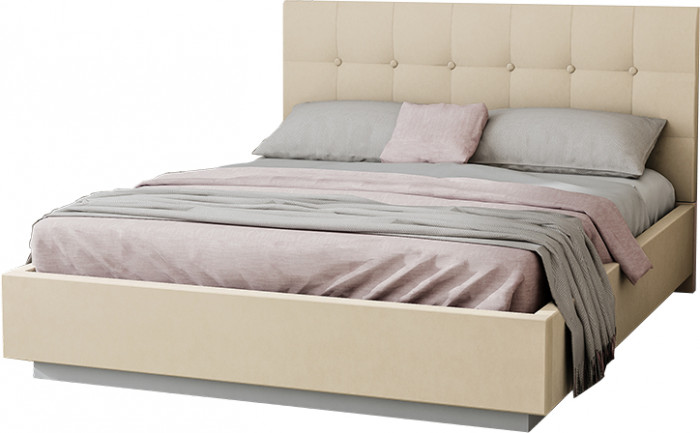 Кровать "Квадрат" арт.004 с настилом ЛДСП, 140х200 - Alysia 003