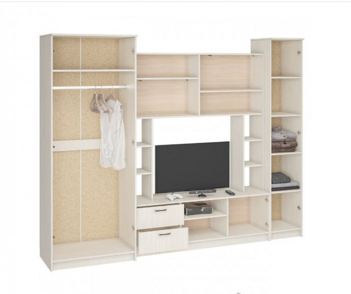 гостиная Марта-11 сосна карелия/сосна карелия