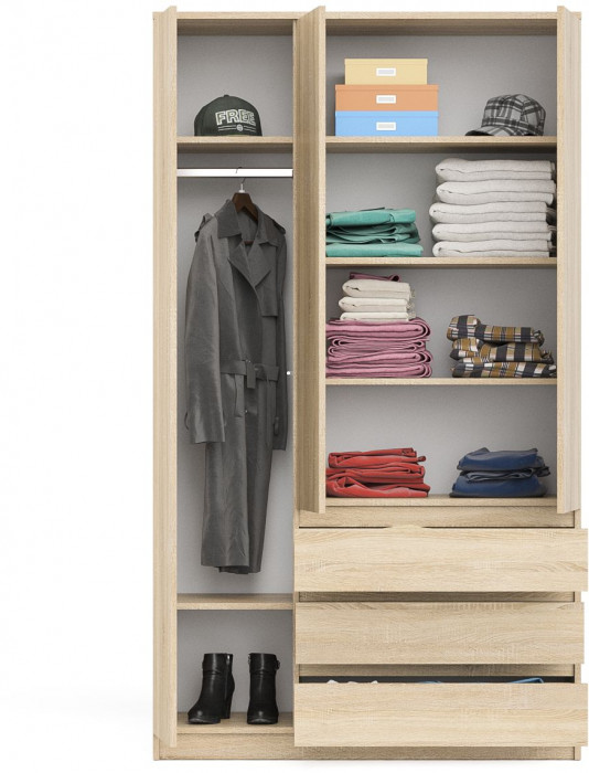 Мори Шкаф МШ1200.1, дуб сонома