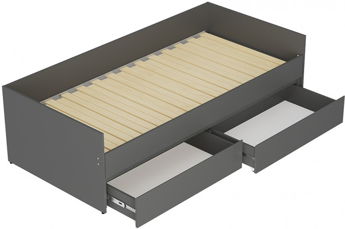 Кровать-трансформер Симпл КР-51, графит