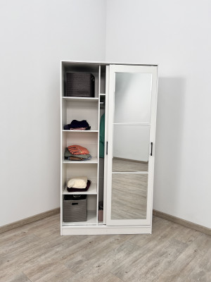 Шкаф-купе Стиль-2 1200, Дуб крафт серый/Камень серый