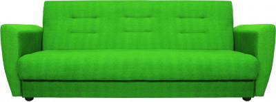 Диван Лира 140 зеленый , пружинный блок Боннель