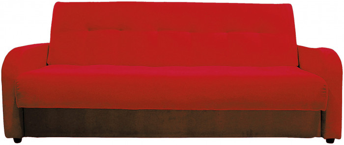 Диван-книжка ЛОНДОН КРАСНЫЙ 120 ЛЮКС ППУ