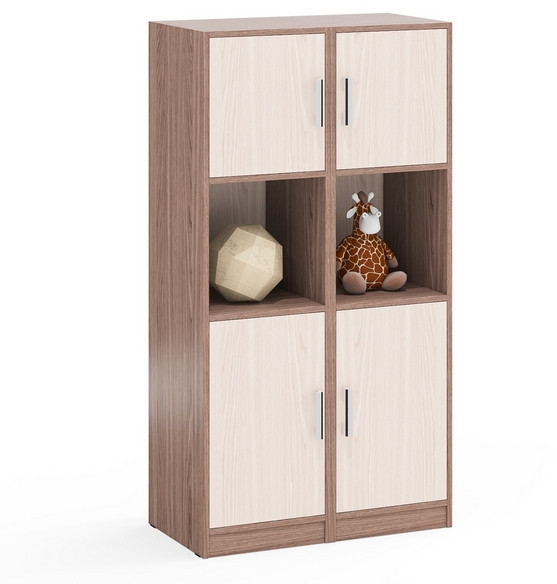 Два Пенала С-МД-СК9П к компьютерному столу С-МД-СК9, цвет ясень шимо светлый/ясень шимо тёмный, ШхГхВ 86х45х160 см., универсальная сборка