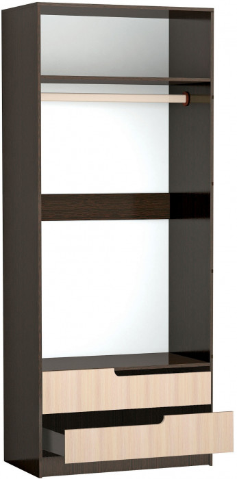 Гавана Шкаф 2х ств. венге/дуб молочный