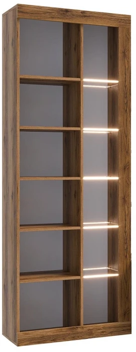 Прага Модульная Гостиная, вариант №4, Дуб Делано/Графит