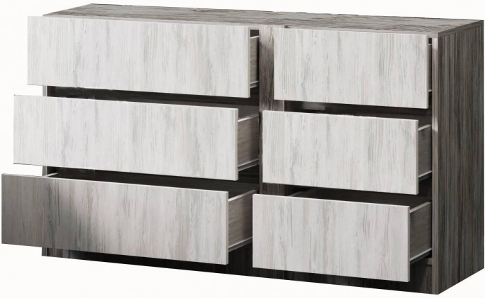 Комод Берк-12 (Артвуд темный, Артвуд светлый)