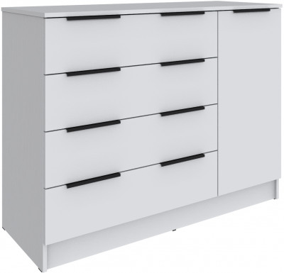 Комод для спальни Мадрид (1,2), Белый