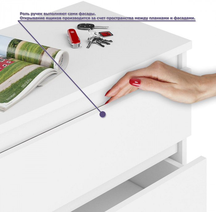 Мори Стол компьютерный МС-1 правый + Комод МК1200.4 + Полка 900, цвет белый, ШхГхВ 210,4х50х209,6 см., НЕ универсальная сборка