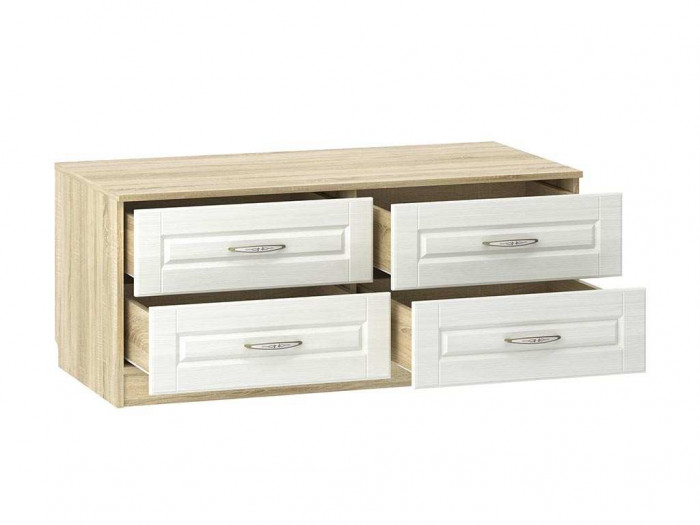 Гостиная Оливия 2 Дуб Сонома/белое дерево