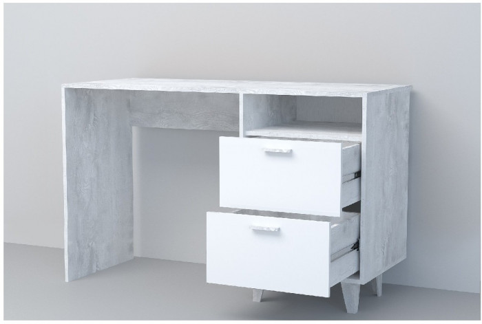 Эго Стол Ст-3 НГ (Камень Темный/Бетон Светлый)