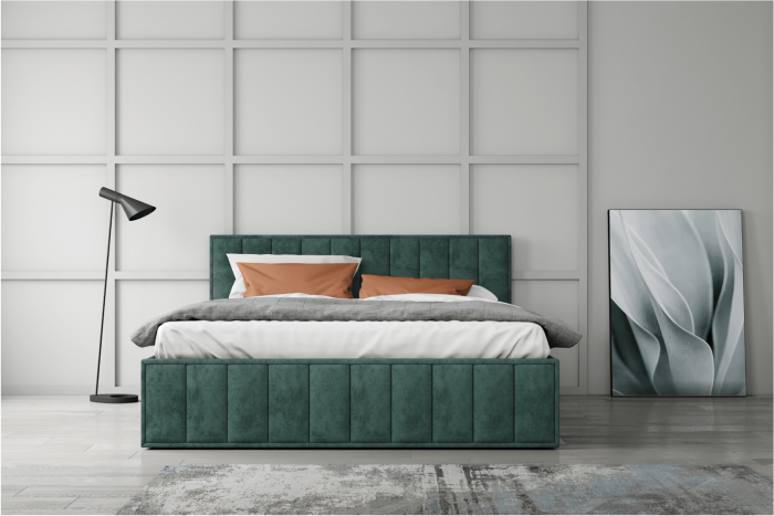 Кровать Лана 140, Графит софт