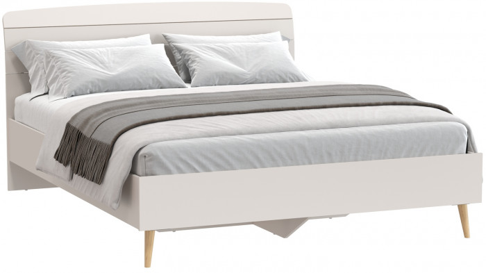 Афина Спальня 4-22901М1к.с. Кровать 1600, кашемир серый