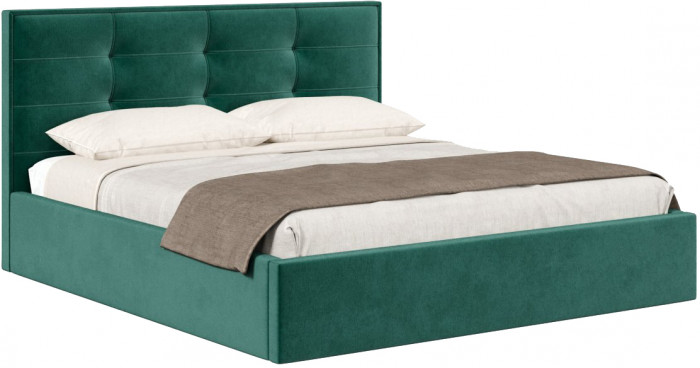 Кровать с подъёмным механизмом 1800 Римини, зеленый 626
