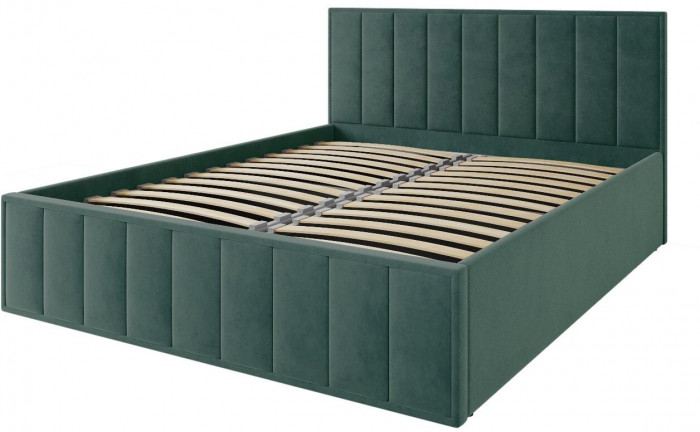 Кровать Лана 140, Серый софт