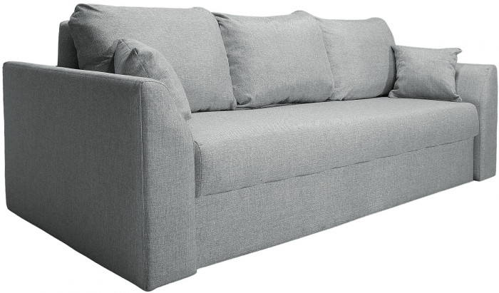 Диван-кровать Белфест 150х195, еврокнижка, рогожка, серый