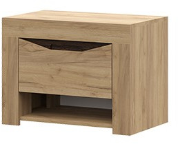 Спальня &quot;Паола&quot; ТП 701 (600х450х372 мм) дуб крафт золото