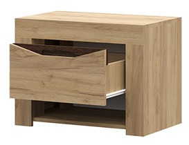 Спальня "Паола" ТП 701 (600х450х372 мм) дуб крафт золото