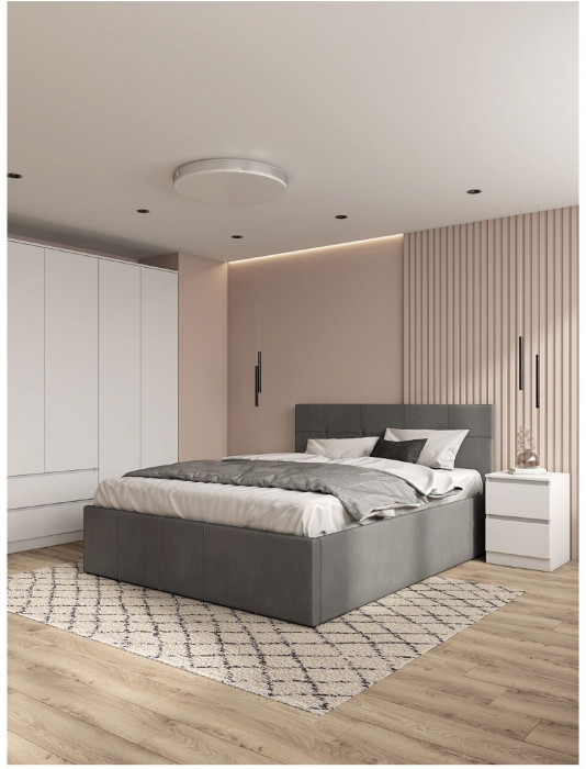 Кровать Лана 140, Бежевый софт