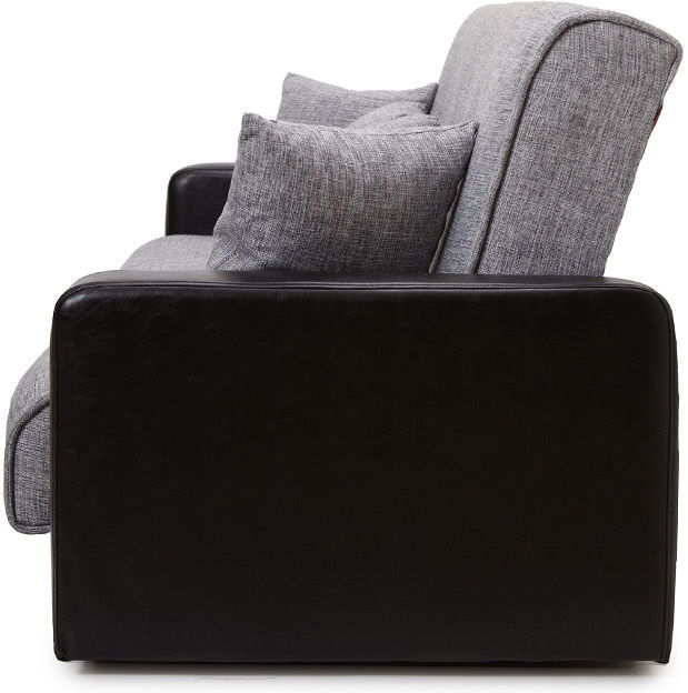 Диван Лондон 120 серый ППУ