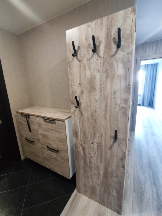 Модульная прихожая Чикаго, набор 1, Дуб юкон/Белый